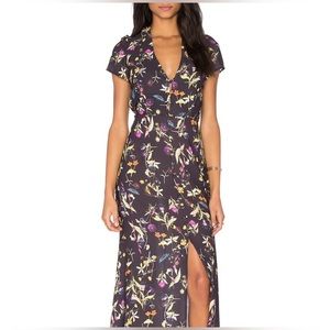 Oh My Love floral maxi tea dress size XS